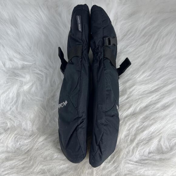 Columbia Black Youth SX Warm Mittens Waterproof Excellent Pre Owned Cond - Picture 4 of 8